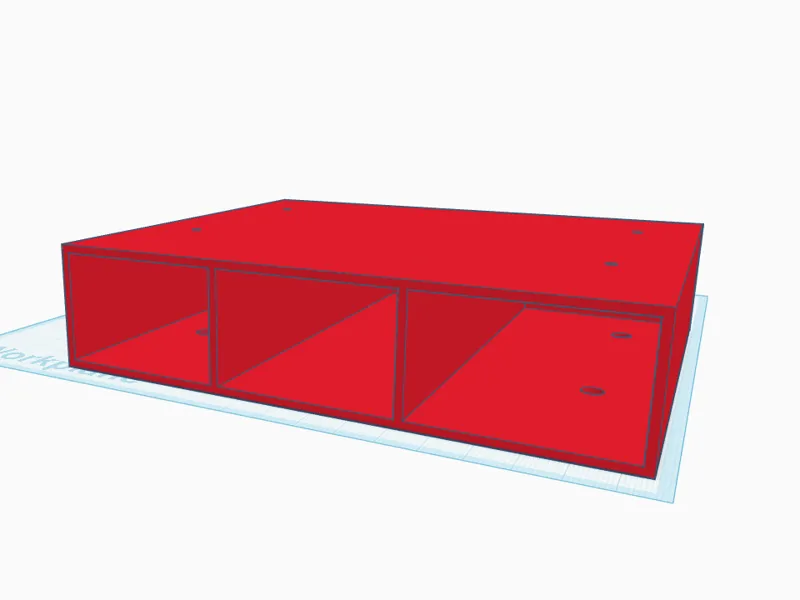 Glasses drawer under the table