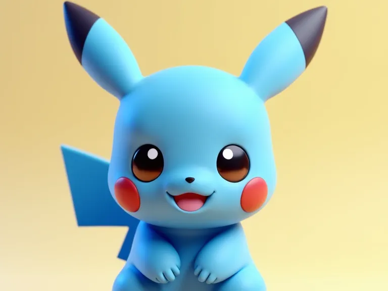 Blue Pikachu