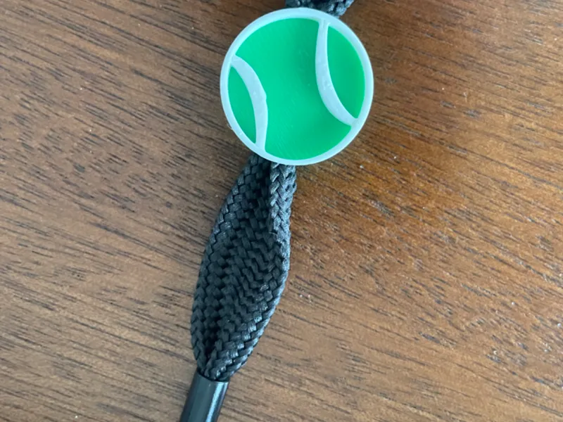Tennis Ball Sweatshirt Bead