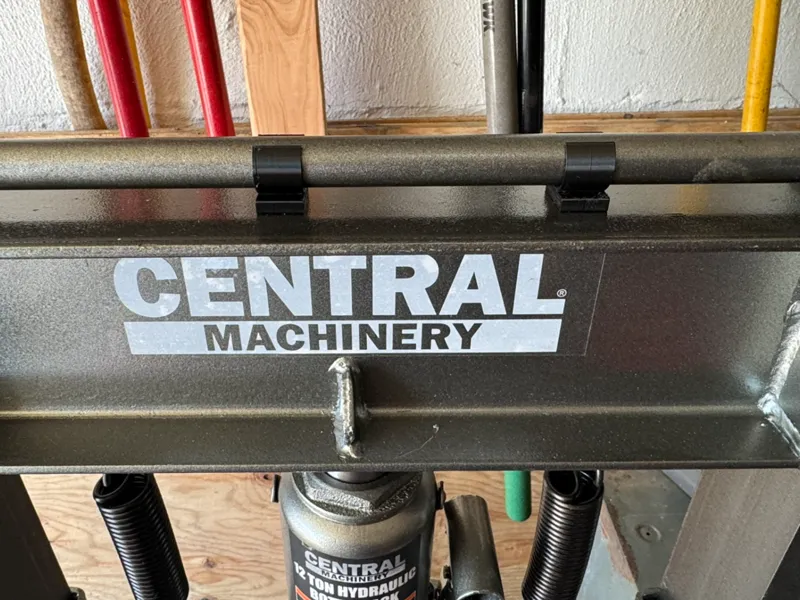 Harborfreight hydraulic press handle clips