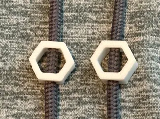 geometric hoodie charm
