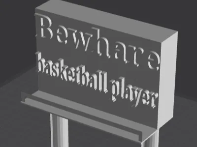 basketball billboard