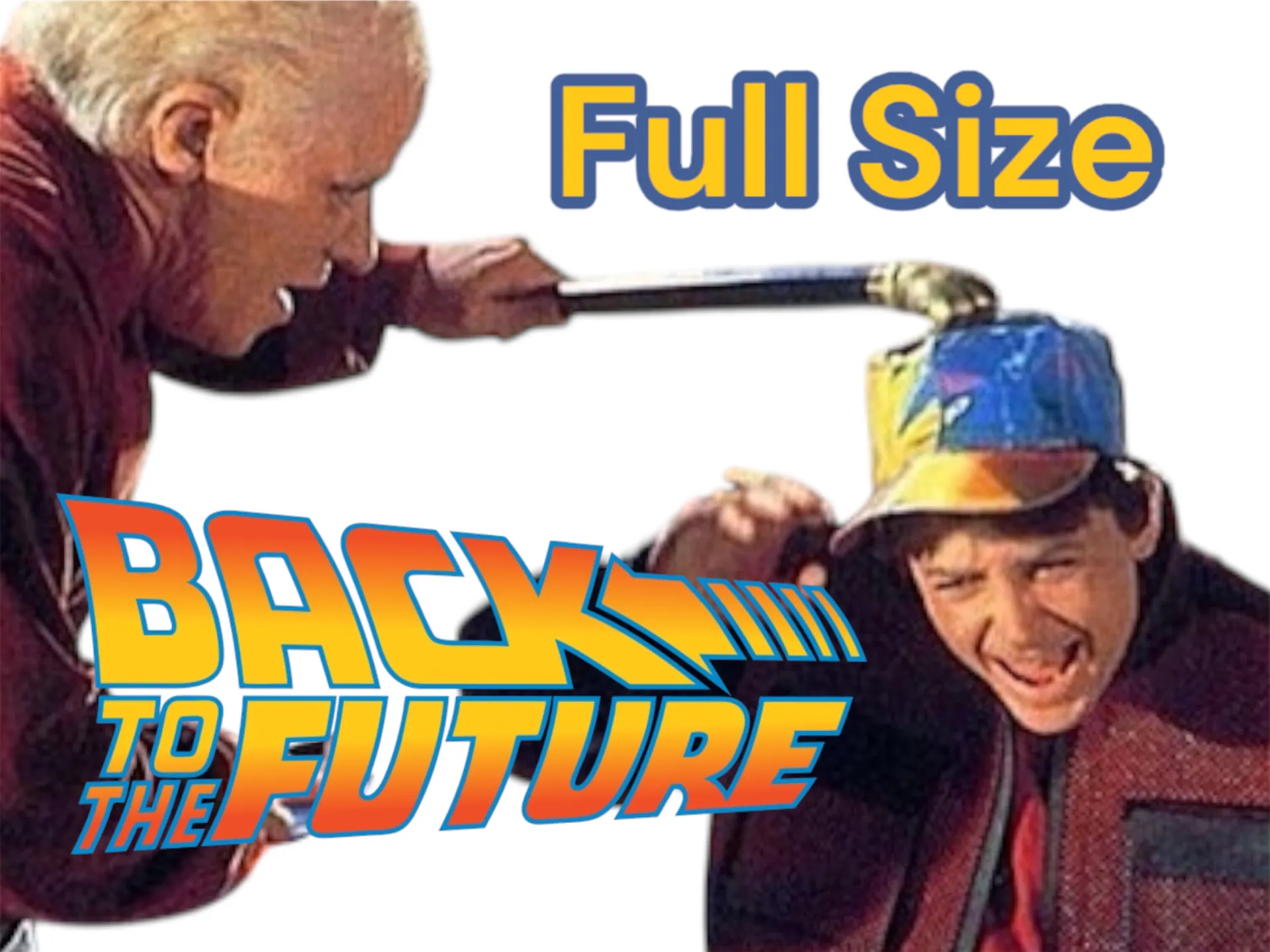 Life Size Biffs Cane Back to The Future