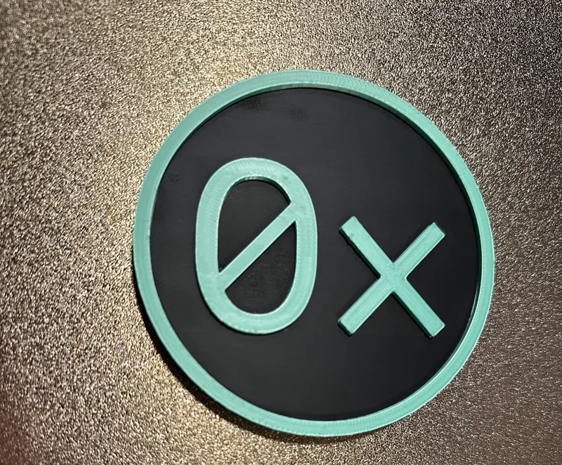 Oxide Computer Company Logo Coaster