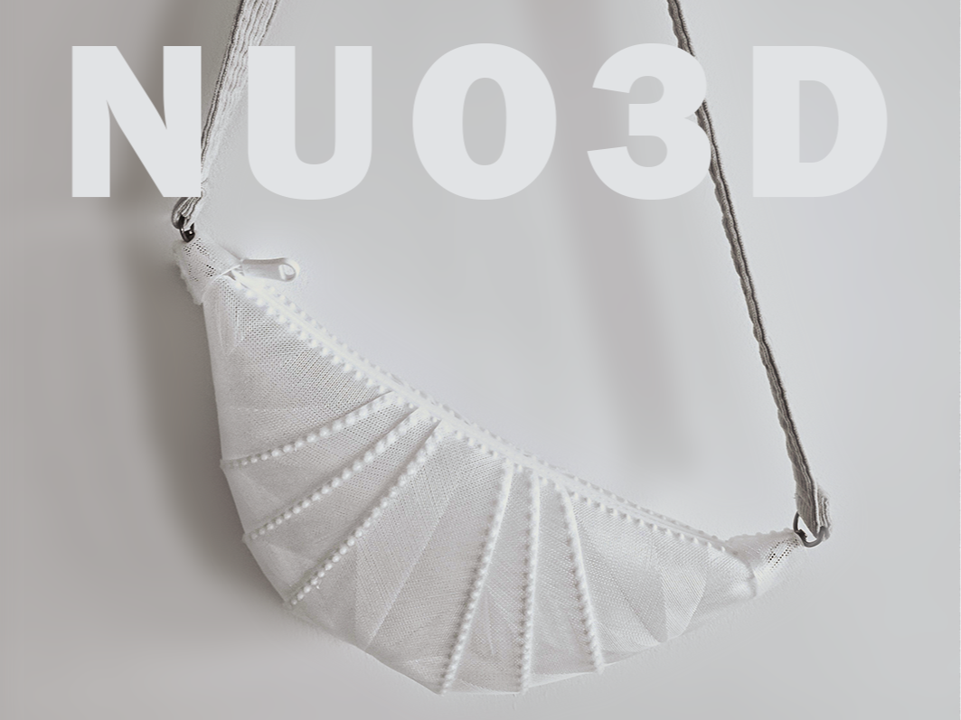 Nuo3D_M01_免缝牛角包_3D蜂窝织物