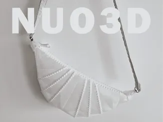 Nuo3D_M01_免缝牛角包_3D蜂窝织物