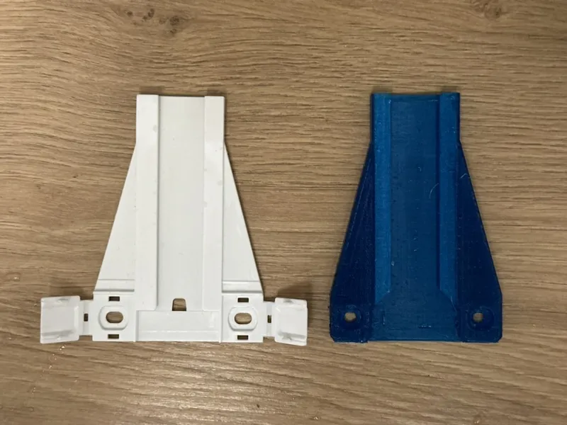 IKEA built-in refrigerator rail