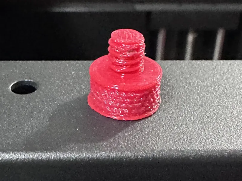 3/8 to 1/4 short thread adaptor