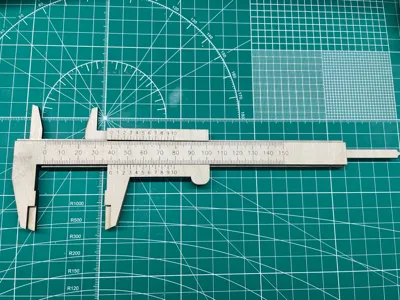 20-division Vernier caliper