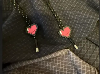 Heart beads