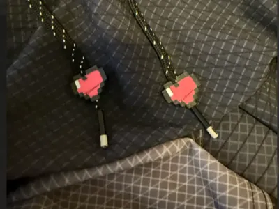 Heart beads