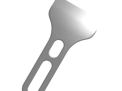 Print bed scraper