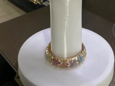 Hand holder for rings and watches