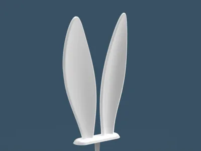 Easter Rabbit Bunny Ears Decoration