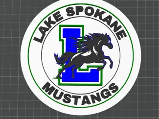 Custom Logo - Lake Spokane Mustangs
