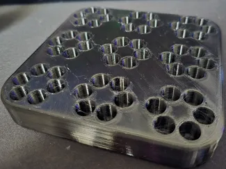 Speedloader block for .38/.357 revolver