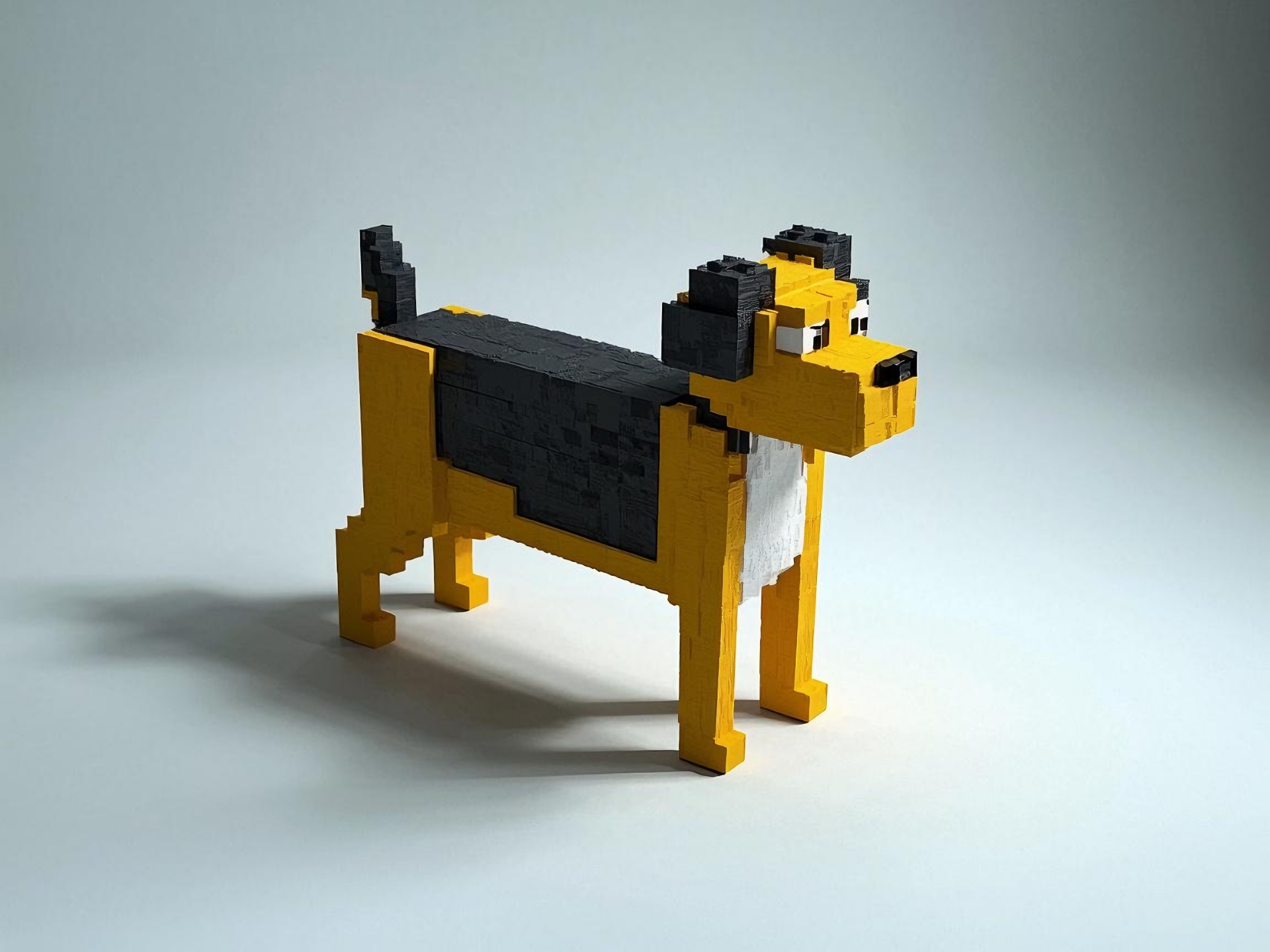 [Minecraft] Pixel Dog Print-in-Place by why - MakerWorld