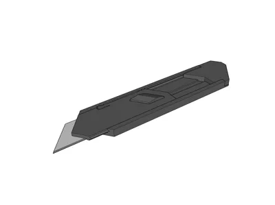 Sliding Utility Knife - 19x61mm Blades 