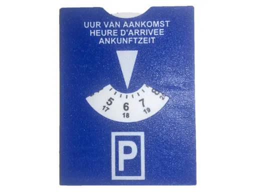 Disque de stationnement réglementaire (Belgique)