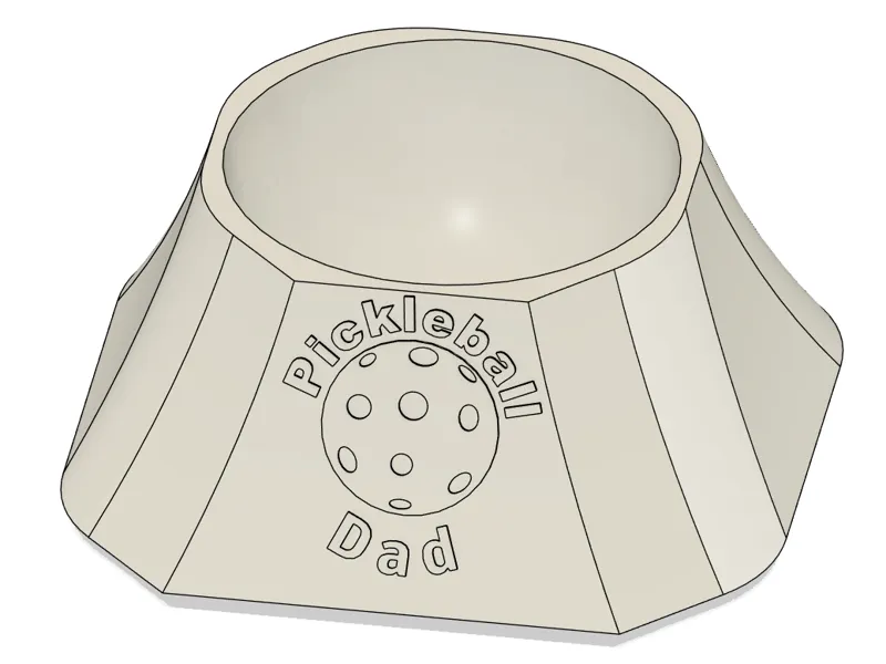 Pickleball Dad Trophy 