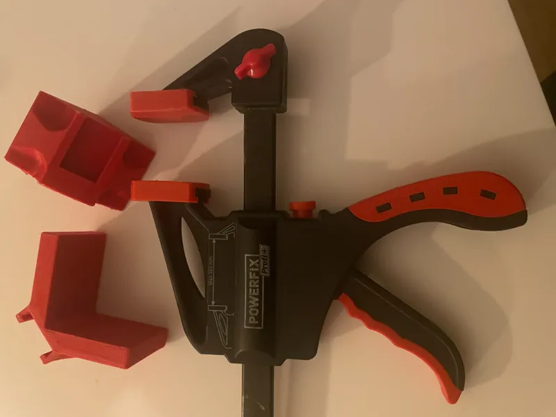 Angle extension for parkside clamp