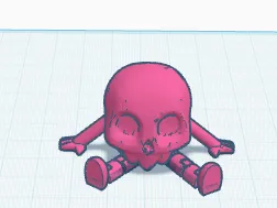 articulated skull man