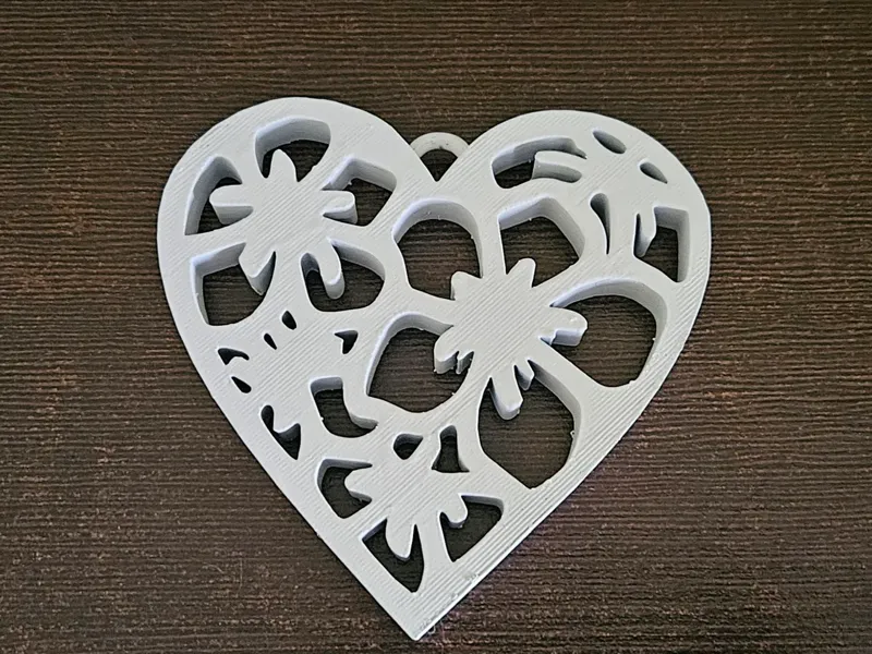 Valentine's Day heart decoration