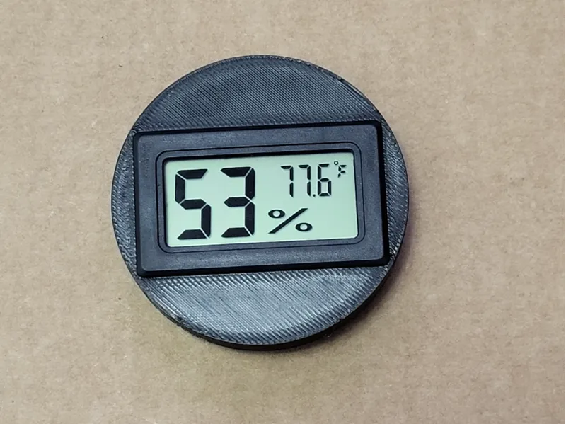 Hygrometer Insert for Rice Container