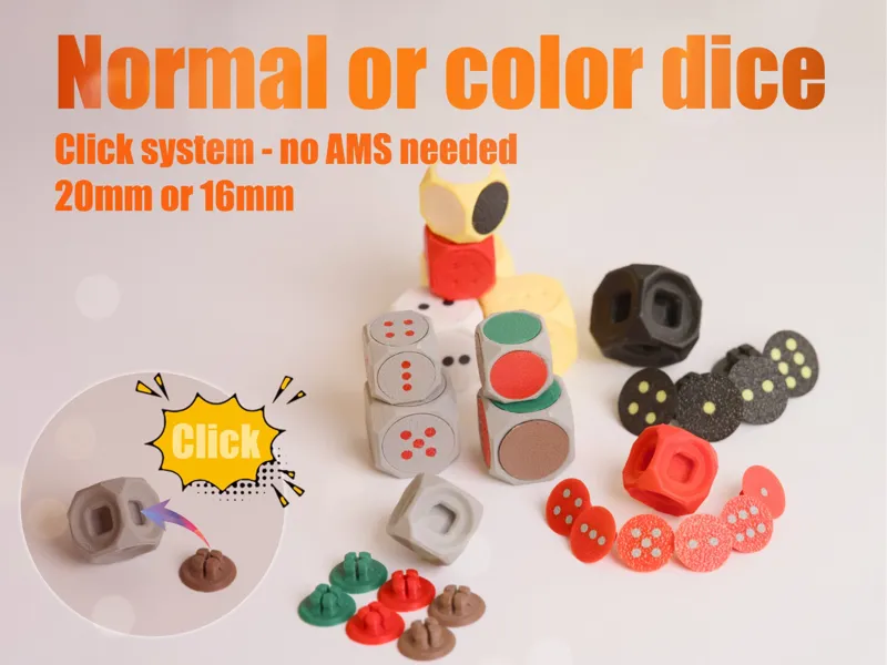 Customisable dice
