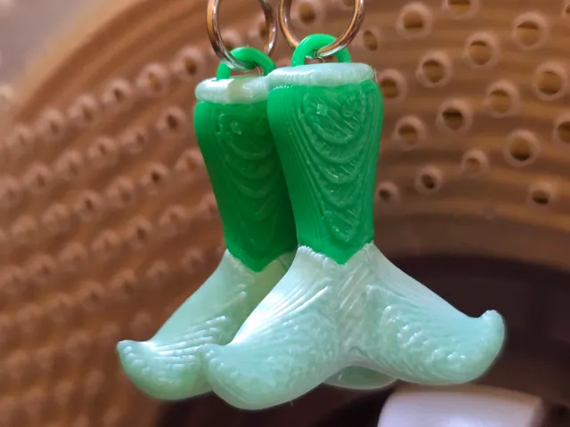 3D Mermaid tail earrings