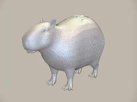 Capibara animal 3D model