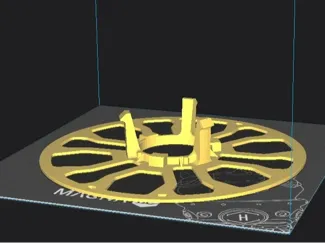Spool tapa Hellbot viejo y Nuevo (Lock) para AMS