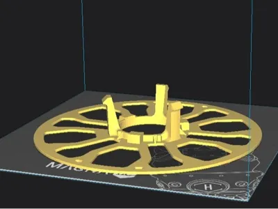 Hellbot Old and New Spool Cover (Lock) for AMS