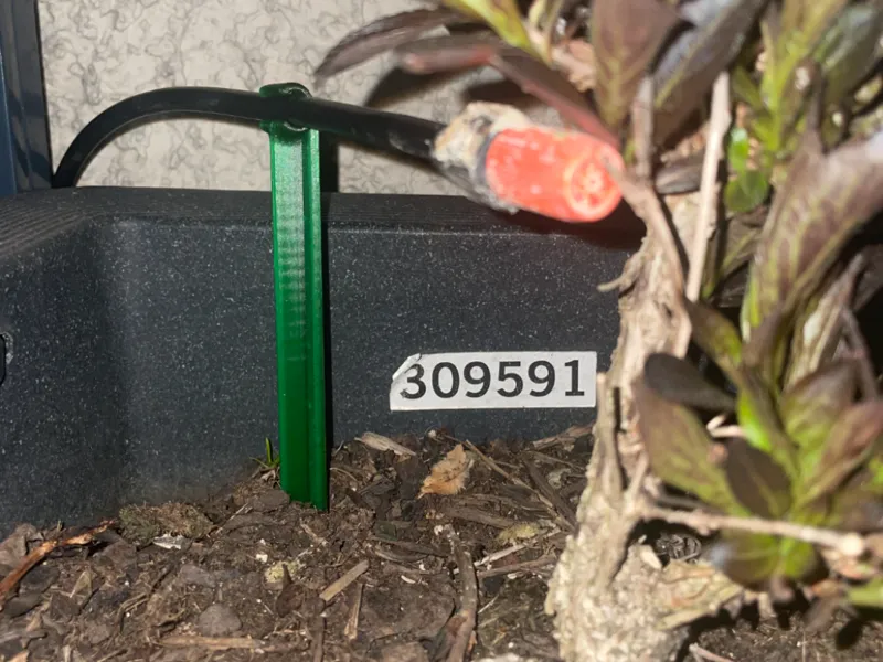 Gardena pipe holder 15,20,25 cm