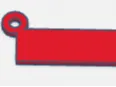 Blank nametag