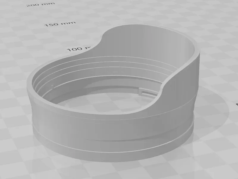 Small Rain/Lens Hood for Canon (18-55mm)