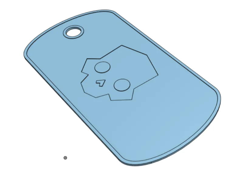 Helldivers Dog Tag