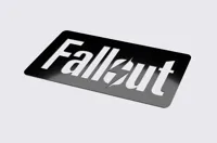 Logo Fallout en relief — photo 1