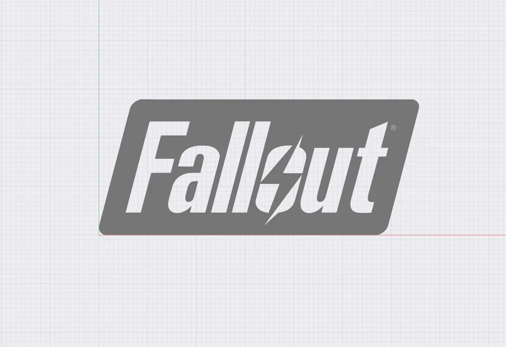 Fallout Logo by PlastiMeld MakerWorld: Download Free 3D Models