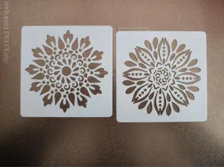 刮刮画模版