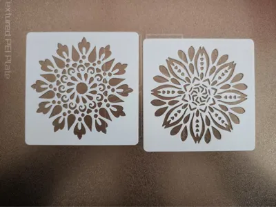 Scratch art template
