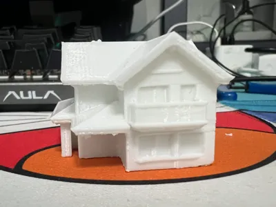 Small House Self-Coloring Model