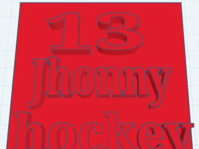 Johnny hockey 13