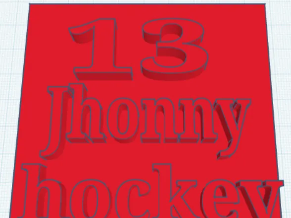 Johnny hockey 13