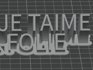 TOI JE T'AIME A LA FOLIE