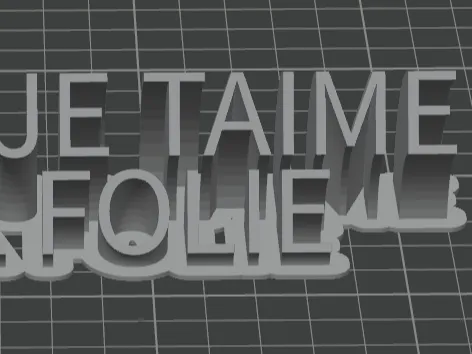 TOI JE T'AIME A LA FOLIE