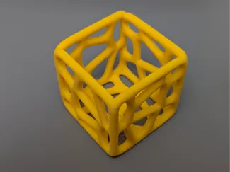 Voronoi Parametric Little Basket
