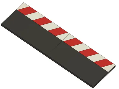 Full lenght straight shoulder suitable for carrera