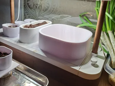 AUK hydroponic planter double Compartment Version