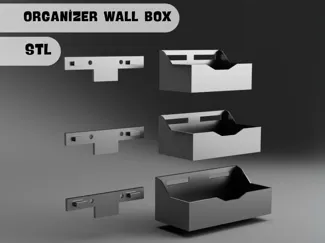 Wall Shelving, Wall Hanging material racks